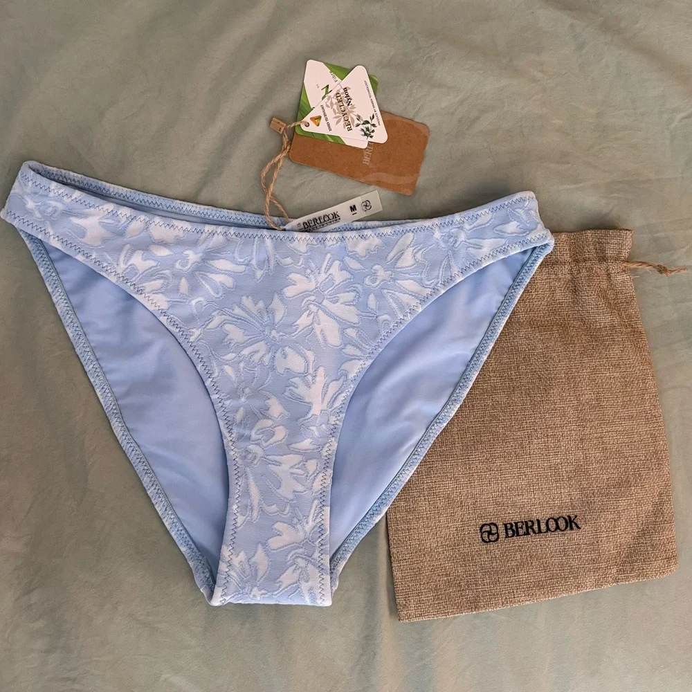 Berlook NWT Light Blue Bikini Bottom - Picture 4 of 9